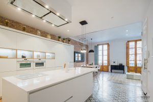 reforma de cocina con isla